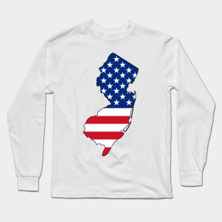 New Jersey USA Long Sleeve T-Shirt